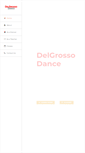 Mobile Screenshot of delgrossodance.com